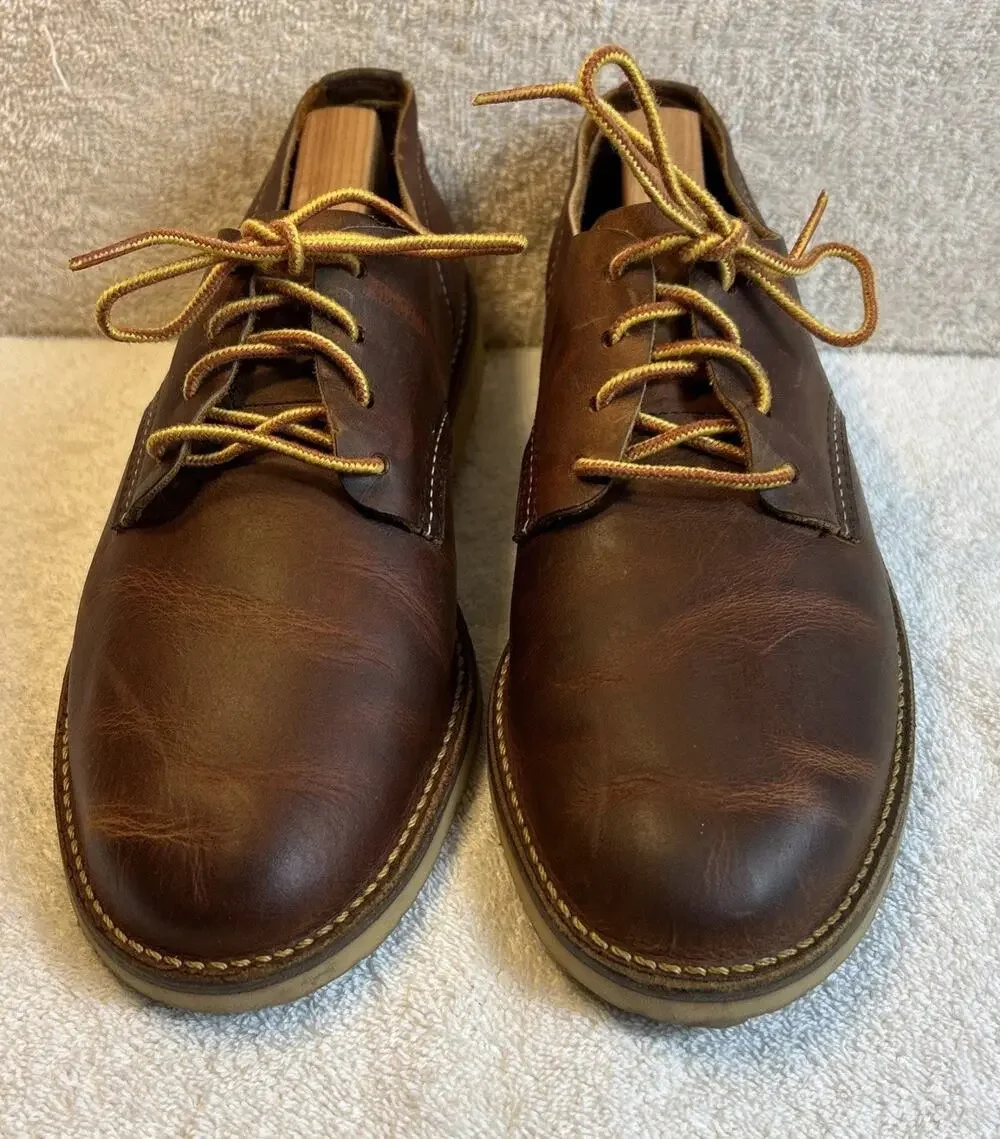 Red Wing Heritage 3303 Copper Rough and Tough Weekender Oxford Shoes US 9 D